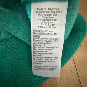 J.Crew Womens Teal Green Button Collar Mock Neck‎ Raglan Sweatshirt Size M thumbnail 4