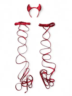 The Devil Wears Nada Costume Accessories Red thumbnail 2