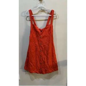 Anthropologie Maeve Twist-Front Mini Dress Linen‎ Size XL Sundress thumbnail 4