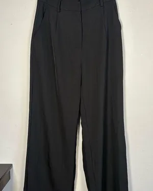 Windsor Black Wide Leg Women's Pants thumbnail 1