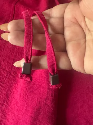 New York Clothing Company Bright Fuchsia Elastic Waist Pants thumbnail 8