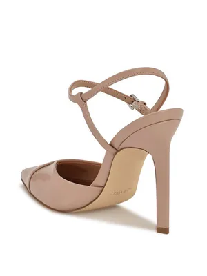 Nine West Franka Nude Patent Pointed Toe Stiletto Pumps 8.5M $95.99 thumbnail 3