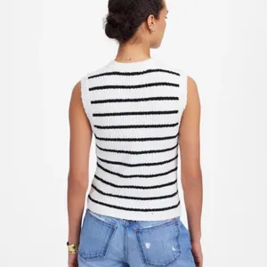 MADEWELL Bouclé-Knit Sweater Tank Top Vest Size XS thumbnail 3