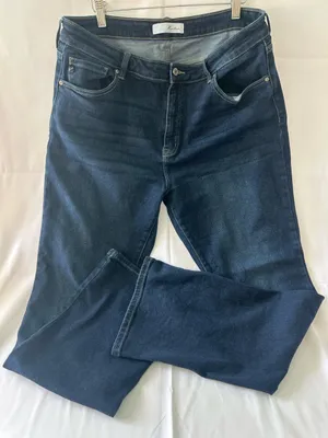 KanCan Women’s size 16 dark wash boot cut denim jeans thumbnail 1
