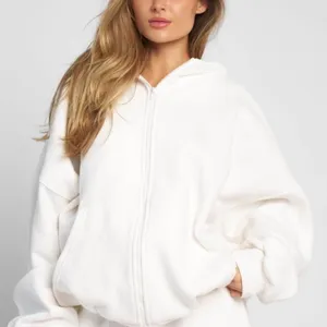 NWT Cloud Zip Hoodie Snow White thumbnail 1
