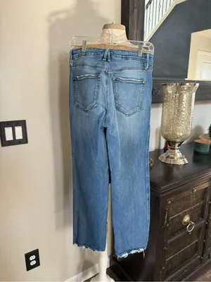 Good American Women's Good Curve Straight Jeans indigo 338 size 6 thumbnail 4