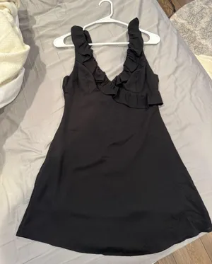 White Fox Boutique Dress Black Mini thumbnail 1