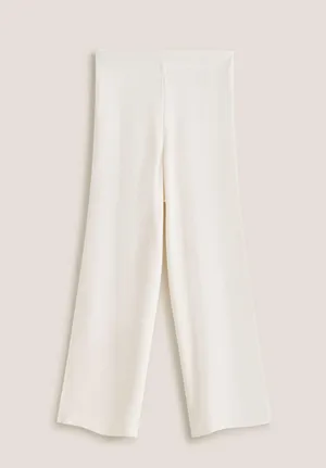 Oysho knitted high waist Cream pants thumbnail 4