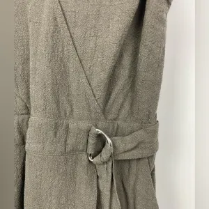 ASTR The Label Green Textured Cropped Wide Leg Jumpsuit‎ thumbnail 7
