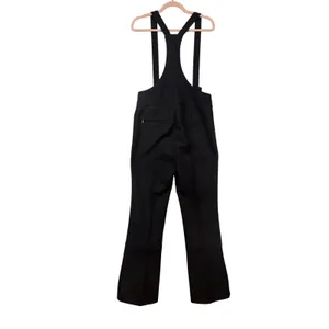 Vintage White Stag Ski Bibs Pants Black High Waisted Suspender Made USA Medium thumbnail 7