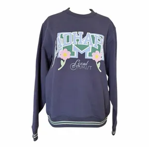 Madhappy Blizzard Graphic Logo Crewneck Sweatshirt Navy XS NWT Streetwear thumbnail 2