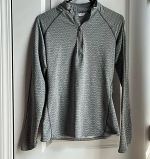 Callaway Light Gray Quarter Zip thumbnail 1