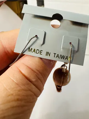 Brown Ghost Charm Earrings for Small Pets Fans thumbnail 4