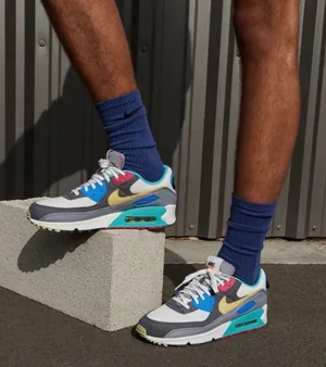 NIB NIKE Nike Air Max 90 GS 'Sprung Caterpillar' thumbnail 1