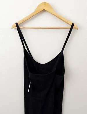 OLD NAVY | Active Powerchill Bodysuit Jumpsuit Go Dry Cami 7/8 Black Yoga | 2X thumbnail 4