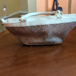 Brown/Cream Inge purse Brown thumbnail 8