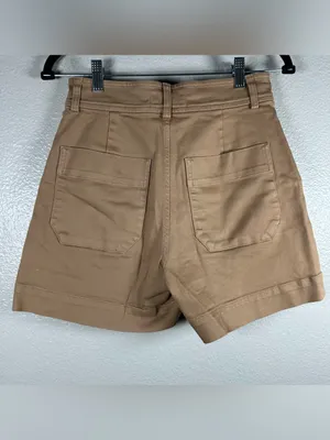Everlane The Way-High twill shorts SZ:0 thumbnail 5