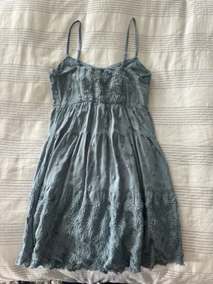 Jessica Simpson Dress Blue Mini Floral thumbnail 2