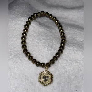 Beaded Bracelet NWT Black thumbnail 2