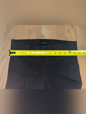 The Legging XXS Black High Rise Knee Patch Stretch Riding Leggings Pants thumbnail 4