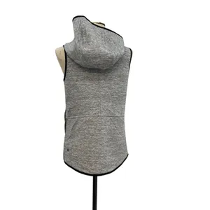 Lululemon Insculpt‎ Reversible Hooded Vest Gray Black Athletic Running Size 6 thumbnail 8