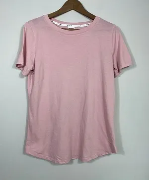 PINK Victoria’s Secret Light Pink Crewneck Tee Shirt Size M thumbnail 1