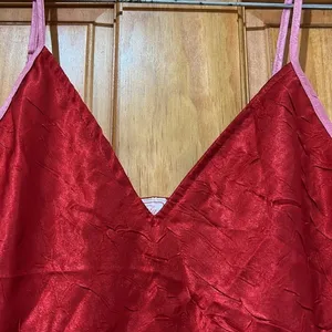 Coca Cola Red Cami Womens Medium Camisole Pajama Top thumbnail 4