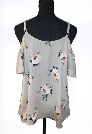 Torrid Cold Shoulder Blouse thumbnail 4