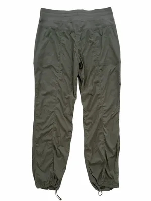 Lululemon NEW Dance Studio Pants Size 12 Army Green thumbnail 3