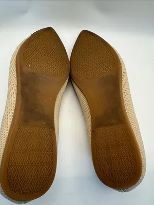 Vivaia pointed-toe Ballet Flats (Aria 5°) Almond & Black sz 39.5 / 9.5 washable thumbnail 10