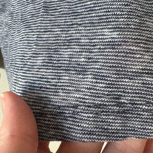 ALC Blue Heathered Cut Out Back Tee Shirt Womens L Casual Luxury Classic Staple thumbnail 8