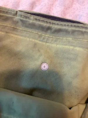 Lululemon Base Pace High-Rise Crop 23" City Grit Green Multi thumbnail 9
