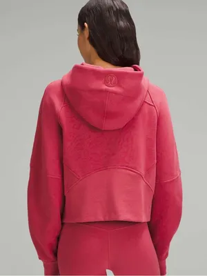 Lululemon Scuba Oversized Half-Zip Hoodie in Vintage Rose thumbnail 2