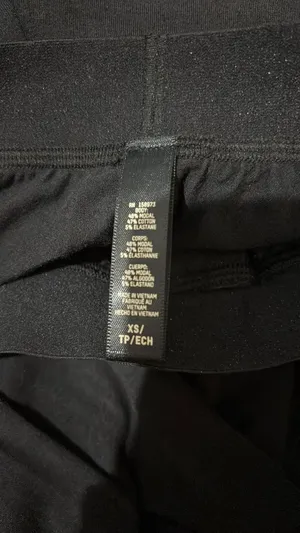 SKIMS Boyfriend Loose Pants Onyx thumbnail 5