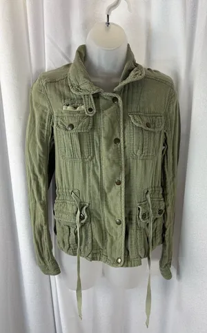 American Eagle Outfitters Utility Jacket Size Small Vintage‎ GUC 615 thumbnail 1
