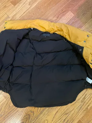 Kendall & Kylie Mustard Yellow Puffer Jacket thumbnail 12