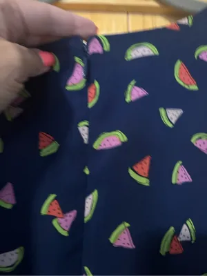 🍉 Maison Jules Watermelon Print Fit & Flare Dress – Size‎ L Excellent condition thumbnail 7
