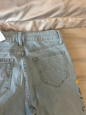 Driftwood Floral Embroidered Jeans thumbnail 5