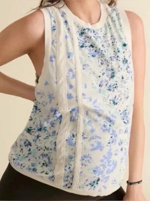 Maternity XS | Free People Movement x Hatch Collab Love Printed Tank thumbnail 8