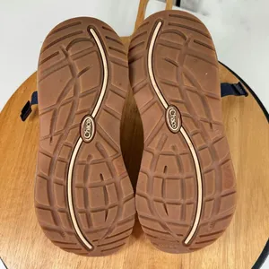 Chaco Zcloud ZX/2 Cloud Dual Strap Cushioned Sandals‎ Tan Blue Womens 8 thumbnail 8