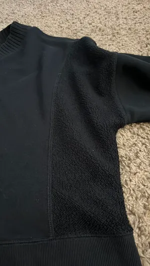 Aerie Oversized Black Sweater thumbnail 6