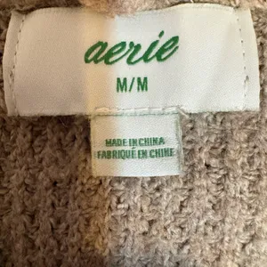 Aerie CozyUp Waffle Sweater Hoodie thumbnail 4