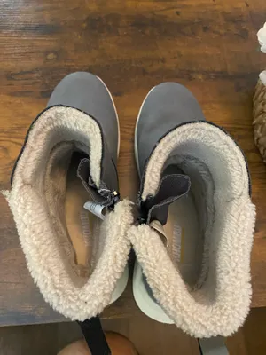 Khombu Water Repellent Ankle Boots Sarah Taupe thumbnail 4