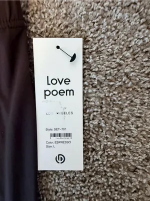 Love Poem Butter Soft Brushed Casual Top And Leggings Set Size Large Nwt thumbnail 14