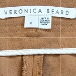 Veronica Beard Cropped Snap Ankle
Pants Tan Size 8 thumbnail 9