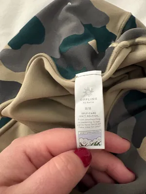 Aerie Offline High Rise Real Me 7/8 Leggings thumbnail 9