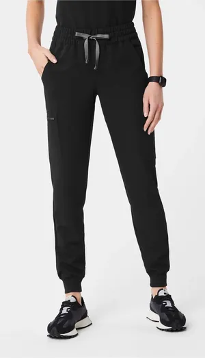 Women's Black Uma Scrub Bottoms thumbnail 1