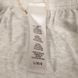 NWT Skims Boyfriend Loose Boxer in Light Heather Gray thumbnail 11
