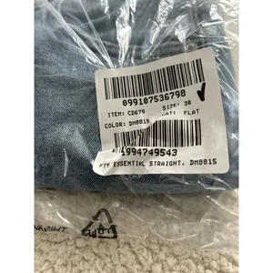 J Crew $118 Essential Straight Leg Jeans Medium Blue Raw Hem Size 30 CD679 thumbnail 12