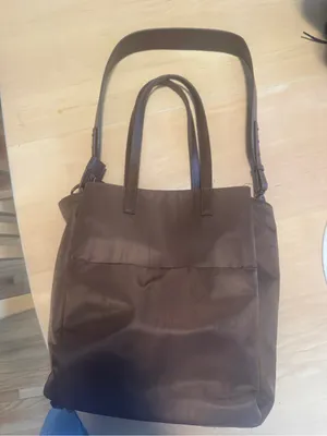 BEIS Chocolate Brown East to West Tote Bag thumbnail 3